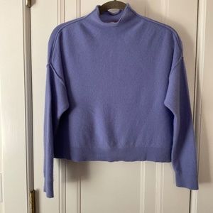 Alani Cashmere Mock-Neck Sweater by Pilcro for Anthropologie